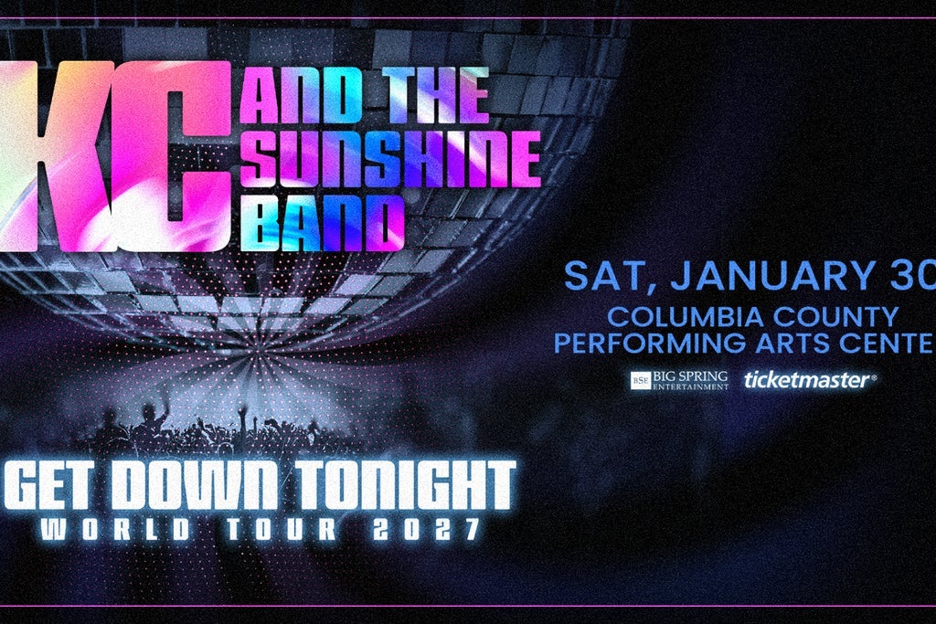 KC & The Sunshine Band 2026–2027 tour poster